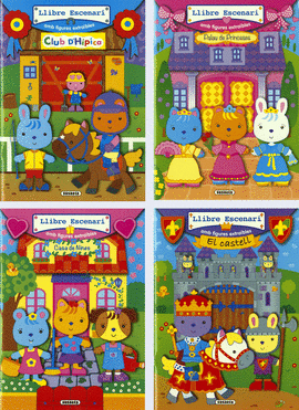 LLIBRE ESCENARI AMB FIGURES EXTRA�BLES (4 T�TOLS)