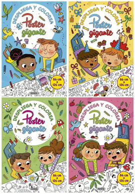 P�STER GIGANTE (4 T�TULOS)