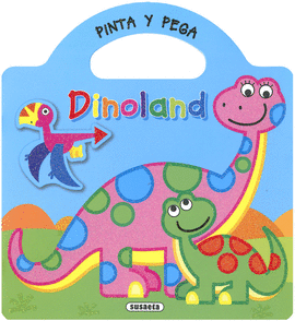 (AZUL).DINOLAND PEGA Y COLOREA.(REF:3240-01)