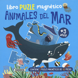LIBRO PUZLE MAGN�TICO. ANIMALES DEL MAR