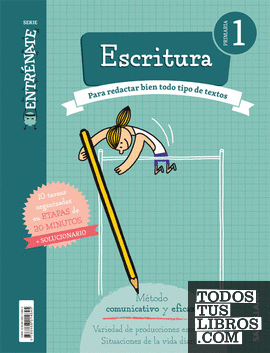 CUADERNO ESCRITURA SERIE ENTRENATE 1 PRIMARIA