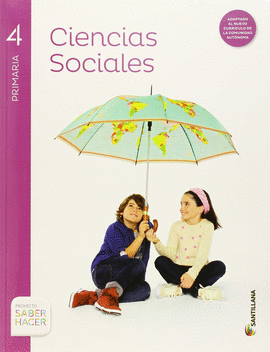 CIENCIAS SOCIALES CANTABRIA + ATLAS 4 PRIMARIA