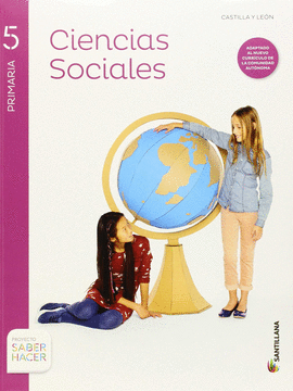 CIENCIAS SOCIALES + ATLAS CASTILLA Y LEON 5 PRIMARIA SANTILLANA