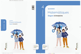 QUADERN MATEMATIQUES 4 PRIMARIA 2 TRIM SABER FER