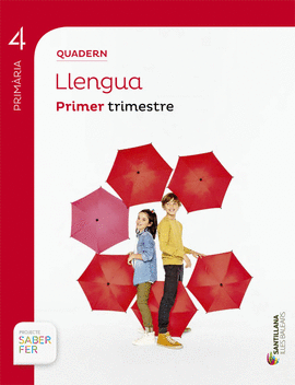 QUADERN LLENGUA 4 PRIMARIA 1 TRIM SABER FER