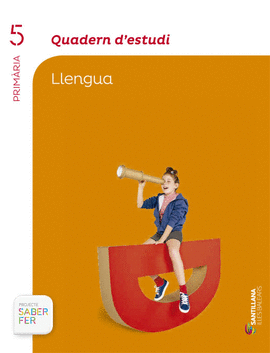 QUADERN D'ESTUDI LLENGUA 5 PRIMARIA SABER FER
