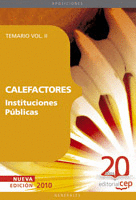 CALEFACTORES INSTITUCIONES PBLICAS. TEMARIO VOL. II.