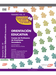 CUERPO DE PROFESORES DE ENSEANZA SECUNDARIA. ORIENTACIN EDUCATIVA. TEMARIO VOL III