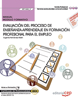 MANUAL. EVALUACIN DEL PROCESO DE ENSEANZA?APRENDIZAJE EN FORMACIN PROFESIONAL