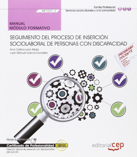 MANUAL. SEGUIMIENTO DEL PROCESO DE INSERCI�N SOCIOLABORAL DE PERS