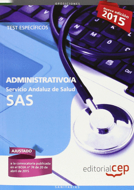 ADMINISTRATIVO/A SERVICIO ANDALUZ DE SALUD TEST ESPECIFICO