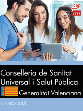 CONSELLERIA DE SANITAT UNIVERSAL I SALUT PBLICA. GENERALITAT VALENCIANA. TEMARI