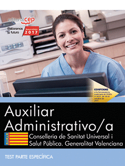 AUXILIAR ADMINISTRATIVO/A. CONSELLERIA DE SANITAT UNIVERSAL I SALUT P�BLICA. GEN