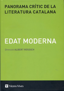 PANORAMA CRITIC LITERATURA CATALANA EDAT MODER V-3