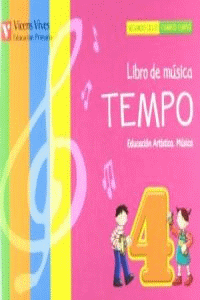 LIBRO DE MUSICA TEMPO 4+CD