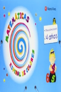 ESPIRAL DE COLORES MATEMATICAS P-4