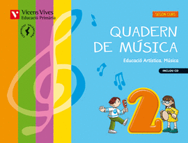QUADERN MUSICA 2N.PRIM +CD C.VALENCIANA