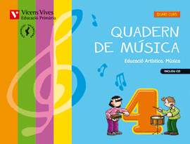 QUADERN MUSICA 4T PRIMARIA (+CD) *VALENCIA* 2016