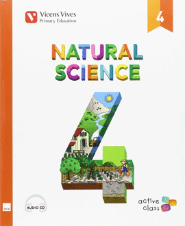 NATURAL SCIENCE 4 + CD (ACTIVE CLASS) ANDALUCIA