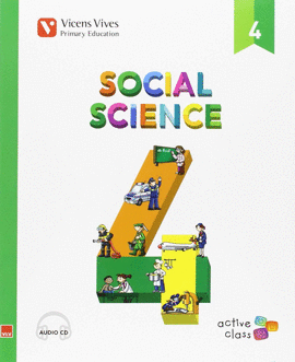 SOCIAL SCIENCE 4 + CD (ACTIVE CLASS) ANDALUCIA