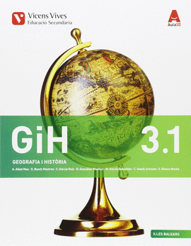 GEOGRAFIA HISTORIA 3R ESO (AULA 3D) *BALEARES* 2016