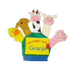MIS AMIGOS DE LA GRANJA (LIBRO GUANTE CON T�TERES DE DEDO)