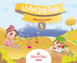 CRECELETRAS LECTOESCRITURA 5 MONTESSORI