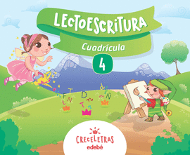CRECELETRAS LECTOESCRITURA 4 CUADR�CULA