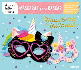 M�SCARAS PARA RASCAR. UNICORNIOS BRILLANTES