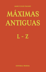 MXIMAS ANTIGUAS: L ? Z
