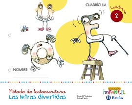 LAS LETRAS DIVERTIDAS CUADR�CULA CUADERNO 2