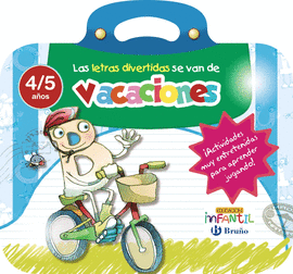 CUADERNO VACACIONES VERANO LAS LETRAS DIVERTIDAS SE VAN DE VACACIONES 4 AOS