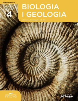 BIOLOGIA Y GEOLOGIA 4T.ESO TRIMESTRAL APRENDRE CREIXER 2016