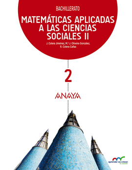MATEM�TICAS II 2�.BACH SOCIALES APRENDER CRECER 2016