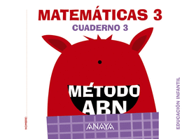 NIVEL III CUADERNO MATEMTICAS 3  ABN  INFANTIL 5 AOS