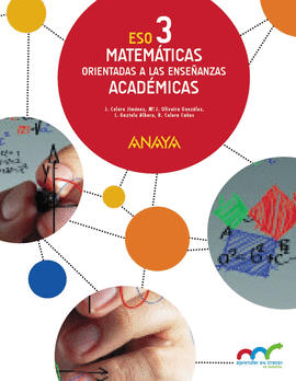 MATEM�TICAS ORIENTADAS A LAS ENSE�ANZAS ACAD�MICAS 3. (COLEGIOS BILING�ES)