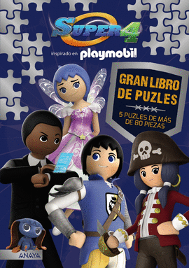 SUPER 4 - GRAN LIBRO DE PUZLES