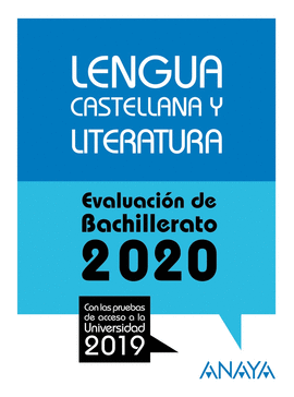 SELECTIVIDAD LENGUA CASTELLANA 2020