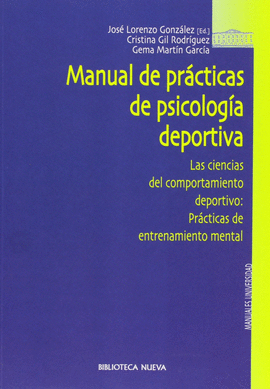 MANUAL DE PRÁCTICAS DE PSICOLOGÍA DEPORTIVA