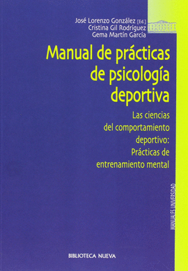 MANUAL DE PRCTICAS DE PSICOLOGA DEPORTIVA