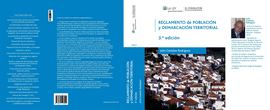 REGLAMENTO DE POBLACI�N Y DEMARCACI�N TERRITORIAL