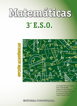 MATEM�TICAS 3� ESO ORIENTADAS A LAS ENSE�ANZAS ACADEMICAS