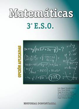 MATEM�TICAS 3� ESO ORIENTADAS A LAS ENSE�ANZAS APLICADAS