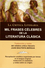 MIL FRASES CELEBRES DE LA LITERATURA CLASICA