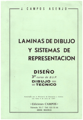 L�MINAS DE DIBUJO Y SISTEMAS DE REPRESENTACI�N