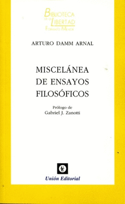 MISCEL�NEA DE ENSAYOS FILOS�FICOS