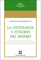 LA ONTOLOG�A Y FUNCI�N DEL DINERO