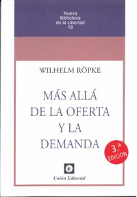 MAS ALLA DE LA OFERTA Y LA DEMANDA 2023