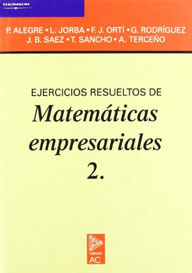 EJERCICIOS RESUELTOS DE MATEM�TICAS