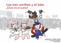 LOS TRES CERDITOS Y EL LOBO COMO ERA EL CUENTO